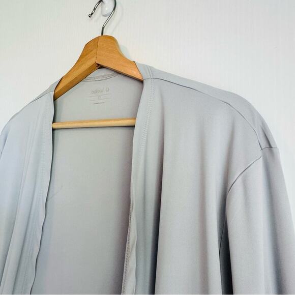 Baleaf long sleeve cardigan top athletic style size extra large grey UPF 50 - Picture 3 of 9